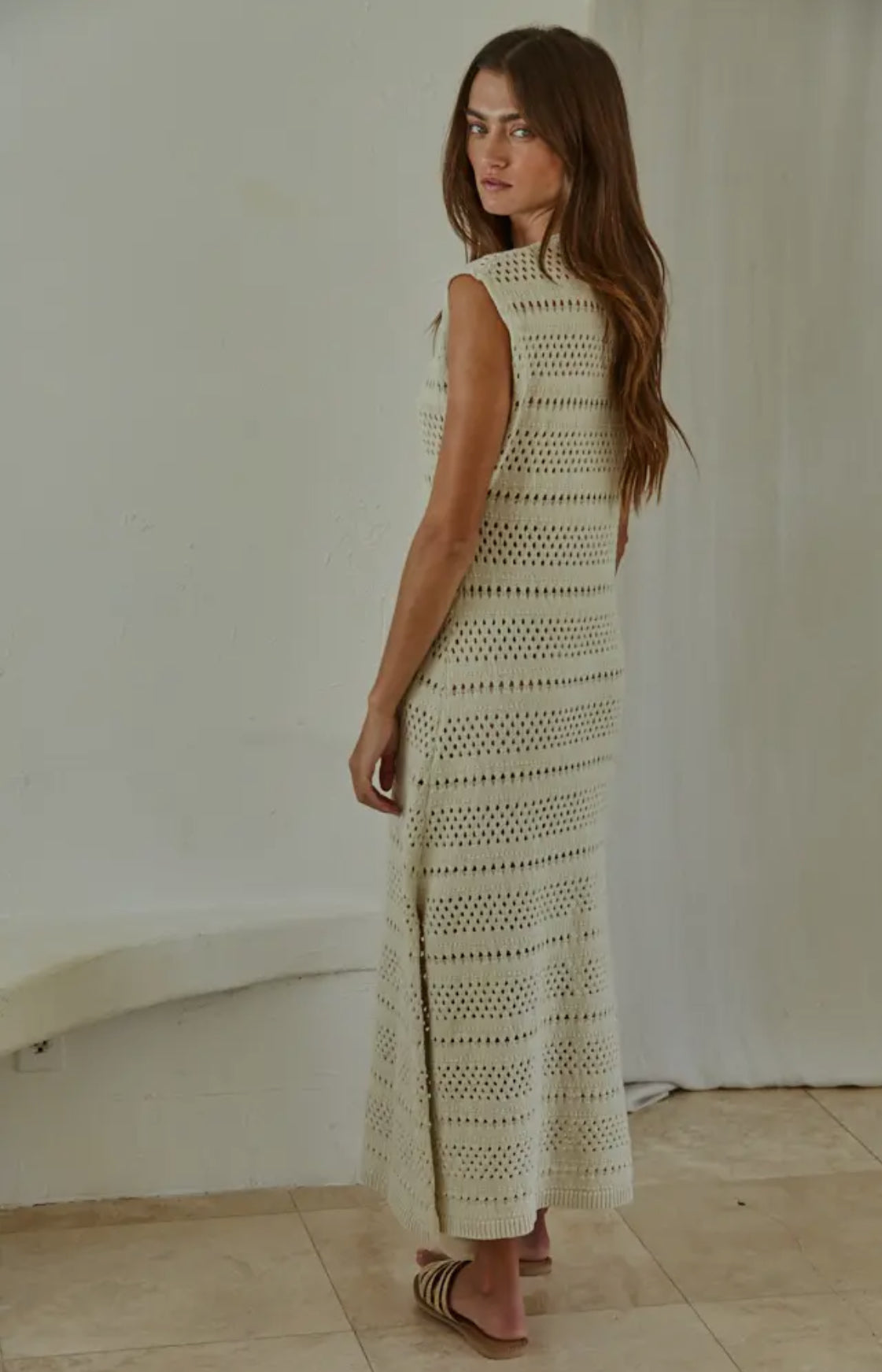 KNIT SWIM COVER UP