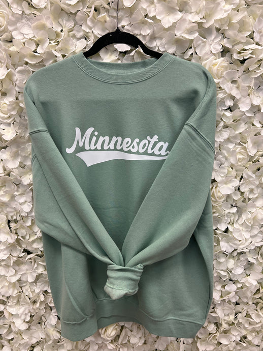 MINNESOTA GREEN CREW SWEATSHIRT