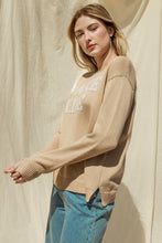 Load image into Gallery viewer, TAUPE &#39;LAKE LIFE&#39; SWEATER