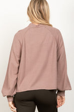 Load image into Gallery viewer, MOCK NECK KNIT TOP