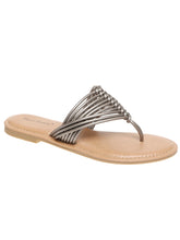 Load image into Gallery viewer, PEWTER SANDAL