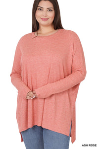 ROSE RIBBED SWEATER