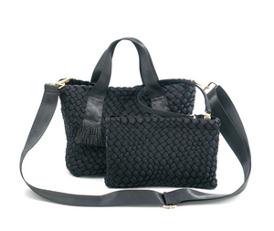 Black Woven Purse (small)