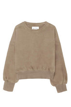 Load image into Gallery viewer, CORD SWEATSHIRT TAUPE