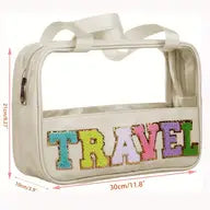 Load image into Gallery viewer, &#39;TRAVEL&#39; MAKEUP BAG