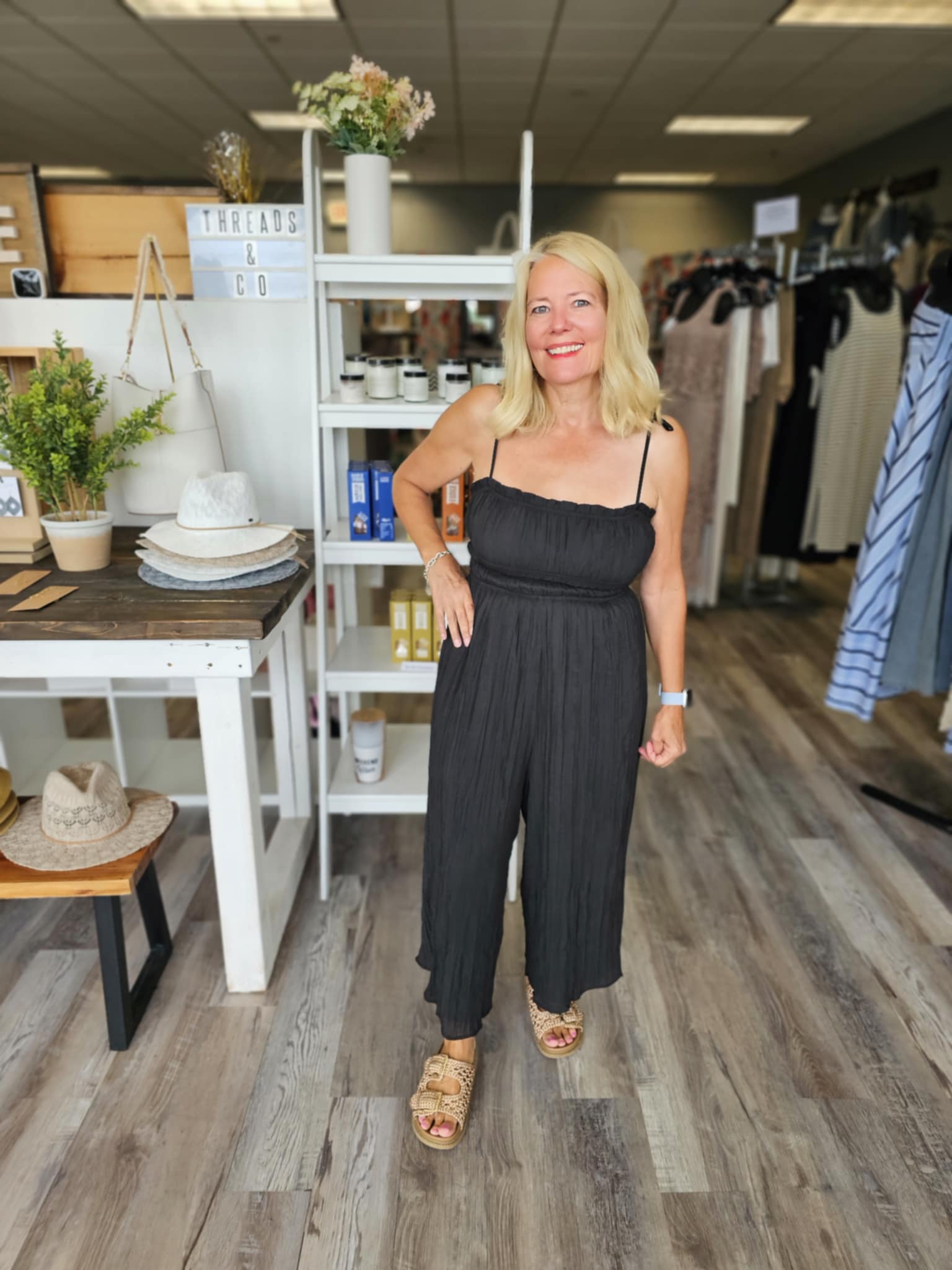 BLACK ROMPER