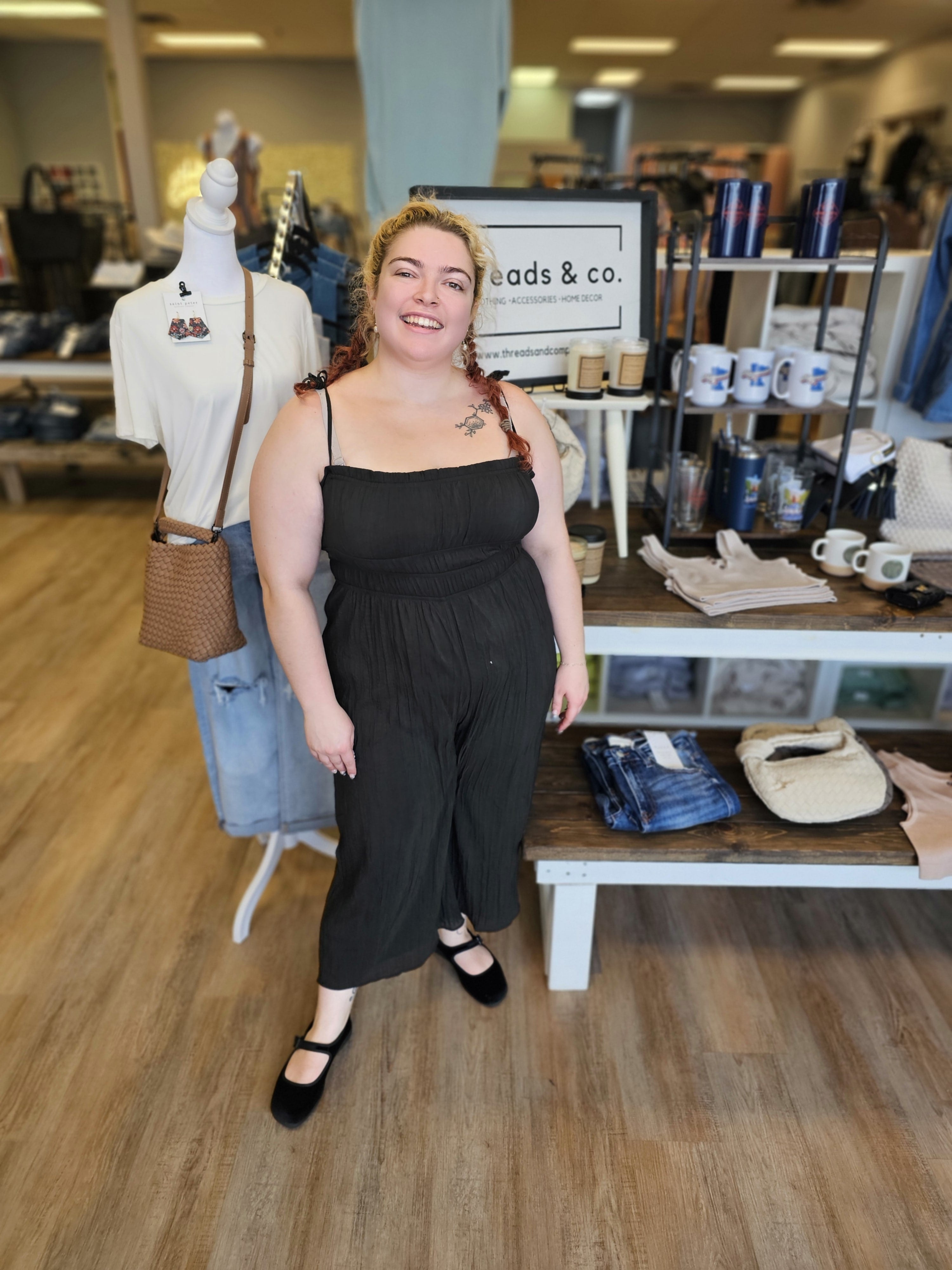 BLACK ROMPER
