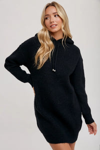 CHUNKY WAFFLE HOODIE TUNIC