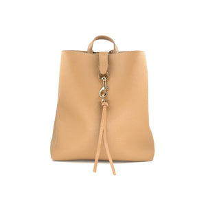 Beige Backpack