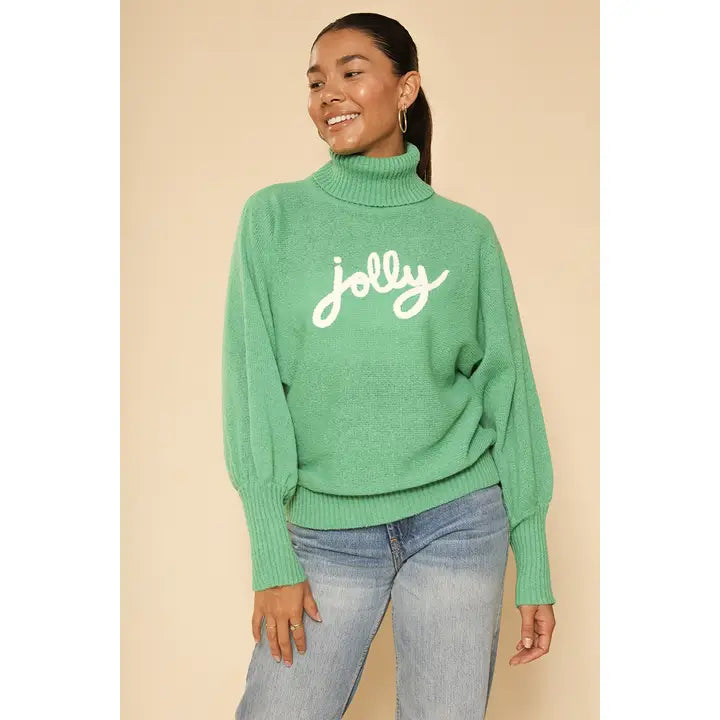 JOLLY TURTLENECK SWEATER