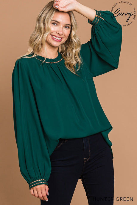 HUNTER GREEN TOP