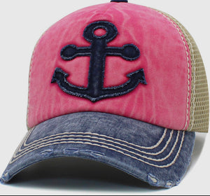 Anchor Mesh Baseball Hat