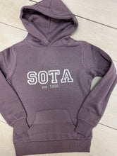 Load image into Gallery viewer, KIDS PUPRLE SOTA HOODIE