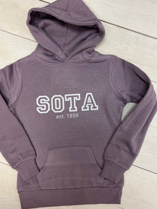 KIDS PUPRLE SOTA HOODIE