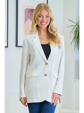 Load image into Gallery viewer, OVERSIZED OFF WHITE BLAZER