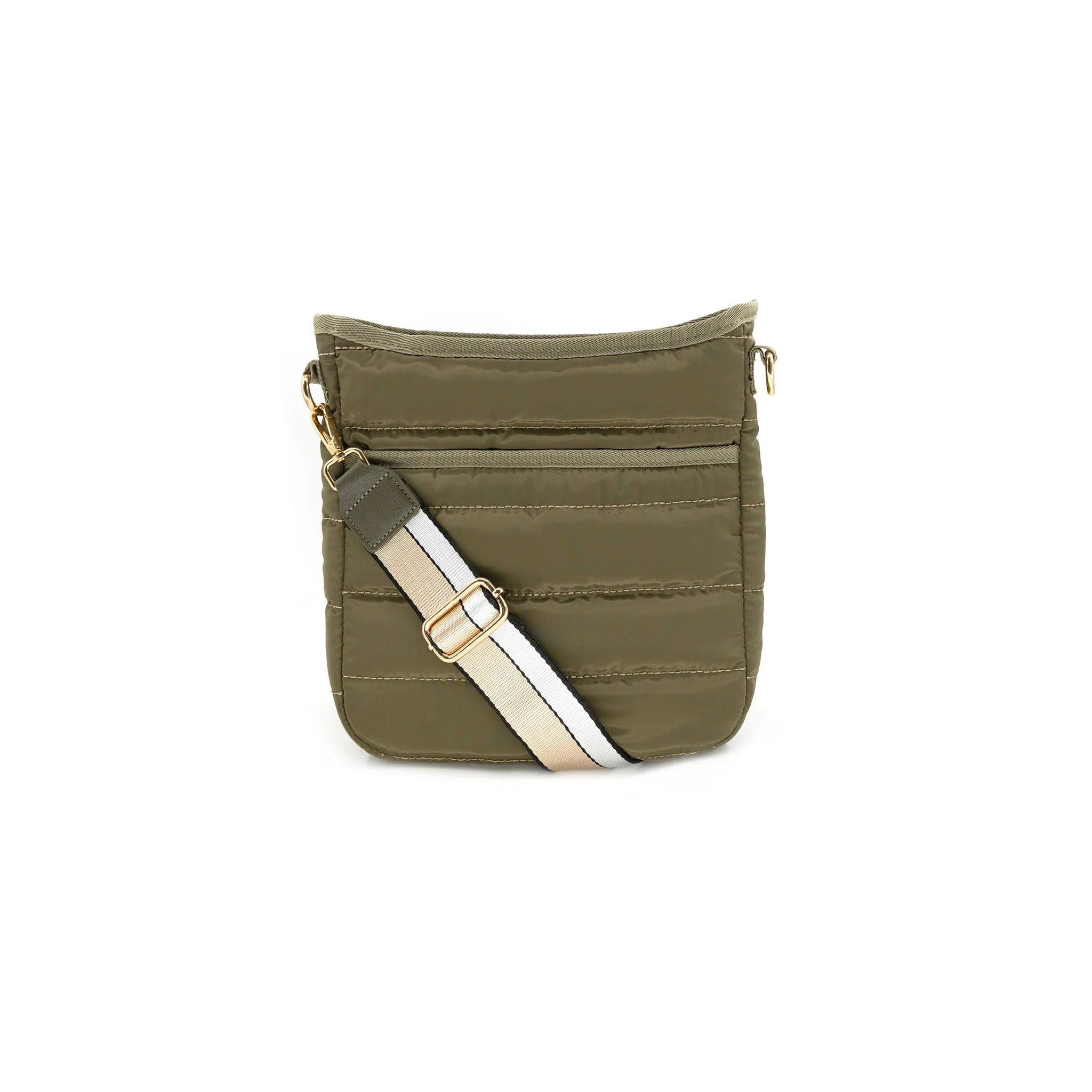 Olive Puffer Bag