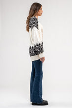 Load image into Gallery viewer, GEOMETRIC OPEN FRONT CARDIGAN (all sales final)