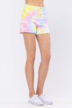Load image into Gallery viewer, JUDY BLUE: TIE DYE SHORTS (all sales final)