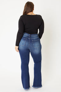 KanCan: CURVY  HIGHRISE BUTTON FLARE