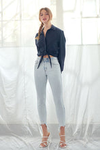Load image into Gallery viewer, KanCan: HIGH RISE ACID WASH ANKLE SKINNY