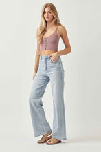 Load image into Gallery viewer, RISEN: HIGH-RISE WIDE LEG JEANS