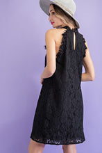 Load image into Gallery viewer, BLACK LACE DRESS