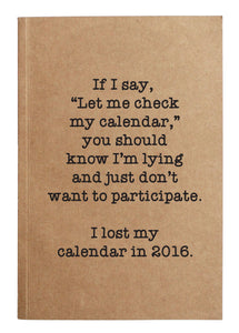 NOTEBOOK: If I Say..