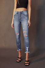 Load image into Gallery viewer, KANCAN: HIGH RISE SUPER SKINNY JEANS(all sales final)