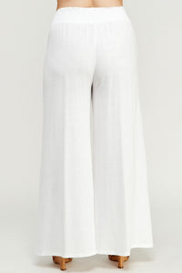 White Linen Pant