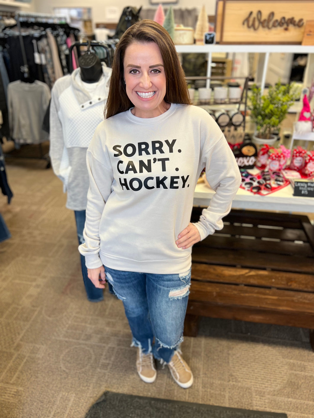 Sorry. Can't. Hockey.