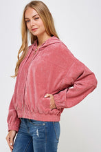 Load image into Gallery viewer, MAUVE BOMBER JACKET