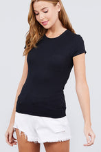 Load image into Gallery viewer, RIBBED CREW TOP
