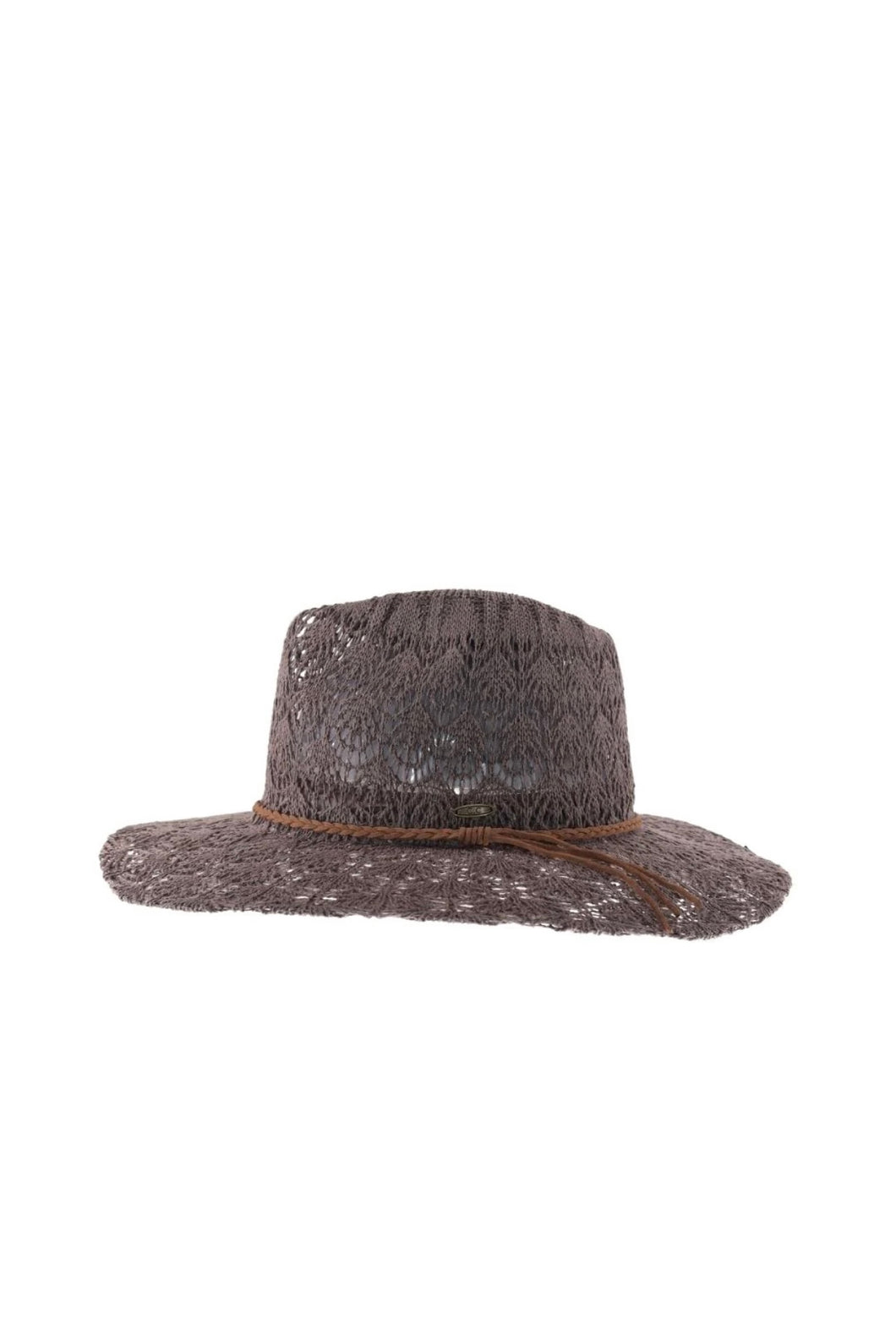 EARTH GREY BEACH HAT