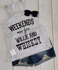 Weekends are for Willie Tank Top