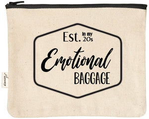 Zipper Pouch: Emotional Baggage