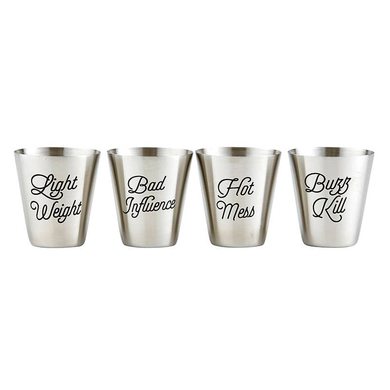 Shot Glass- Personality 4 Pack