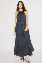 Load image into Gallery viewer, slate gray maxi dress event