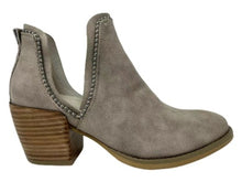 Load image into Gallery viewer, CREAM STUDDED BOOTIE (all sales final)