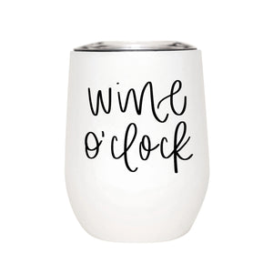 WINE O'CLOCK WINE TUMBLER