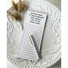 Load image into Gallery viewer, Nothing Says I Mean Business .. snarky printed note pad 50 sheets